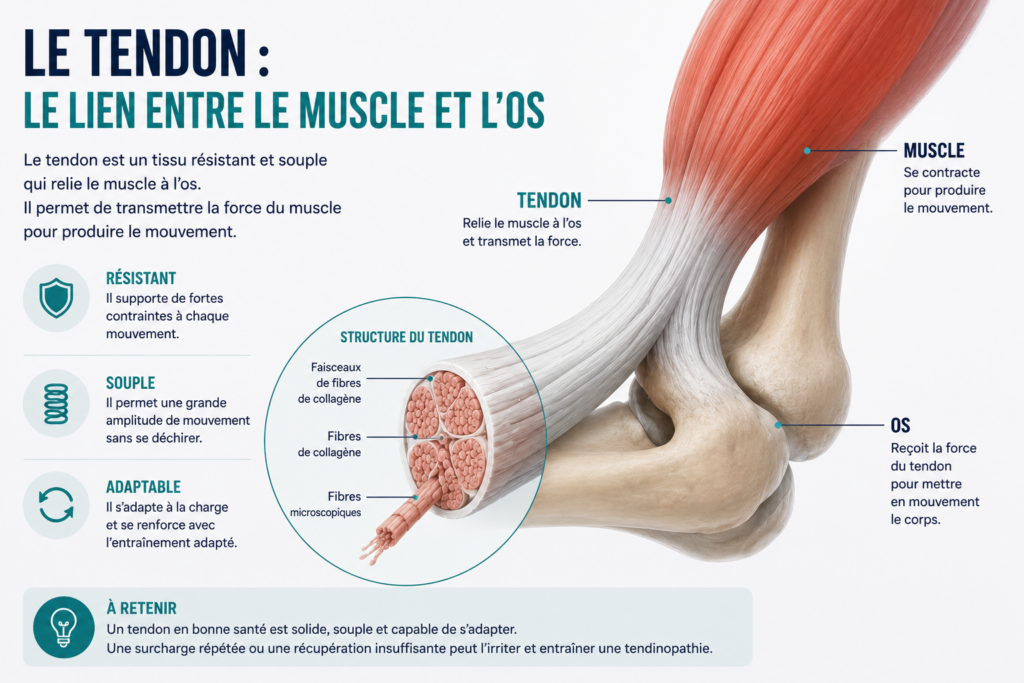C'est quoi un tendon, c'est quoi une tendinite ?