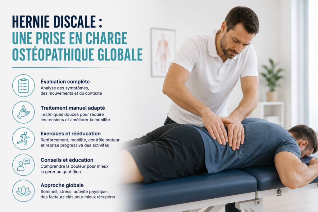ostéopathie et hernie discale