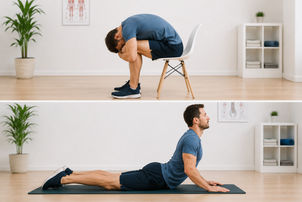 Exercice pour hernie discale