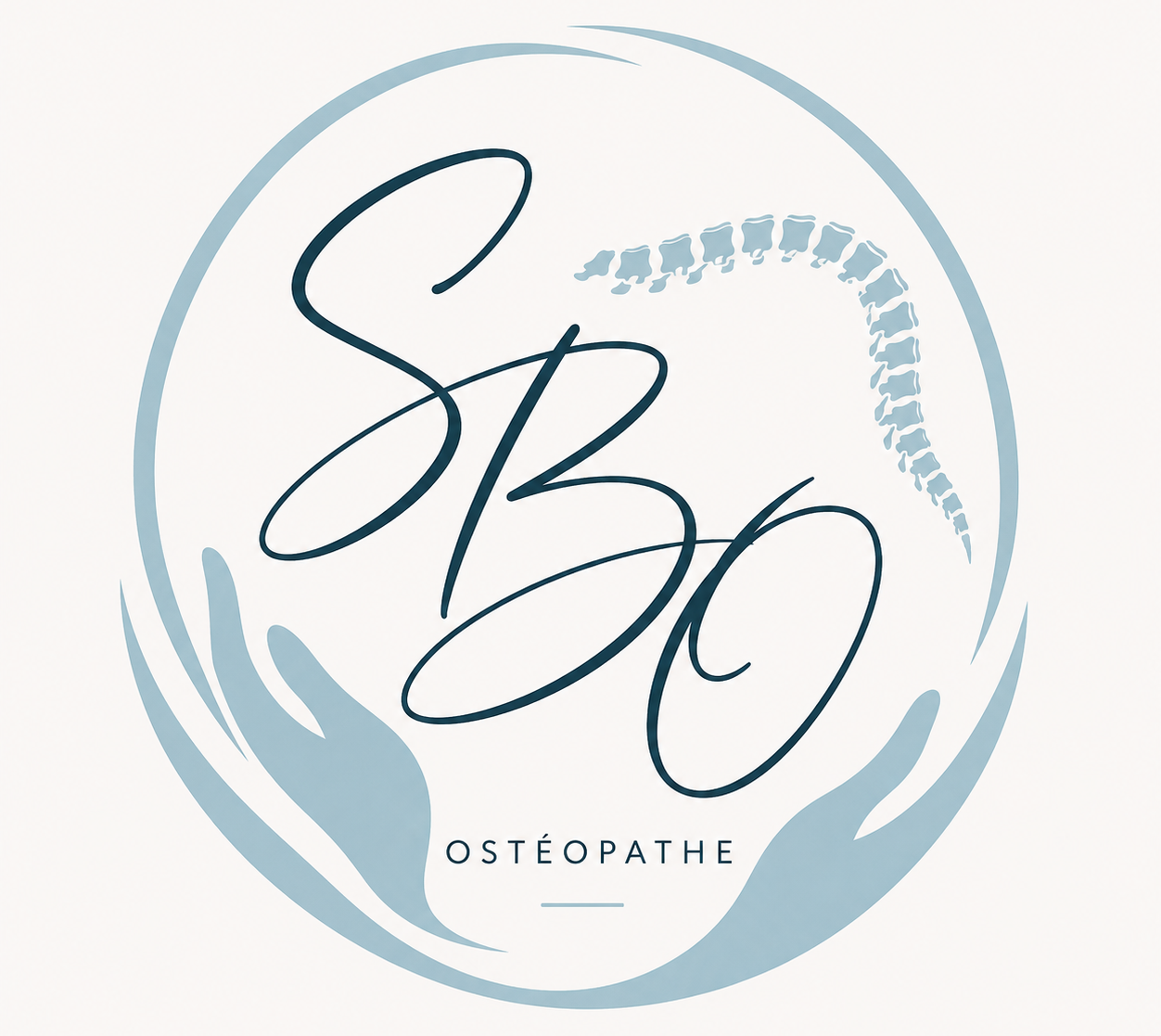 Logo BRUN Sylvain, Ostéopathe